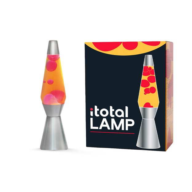 iTotal - Lava Lamp - Yellow and Red - 36 cm (1270396)