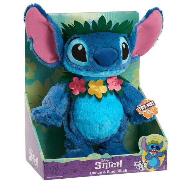 Disney Stitch - Dance & Sing Feature Plush 38 cm (302-30283)