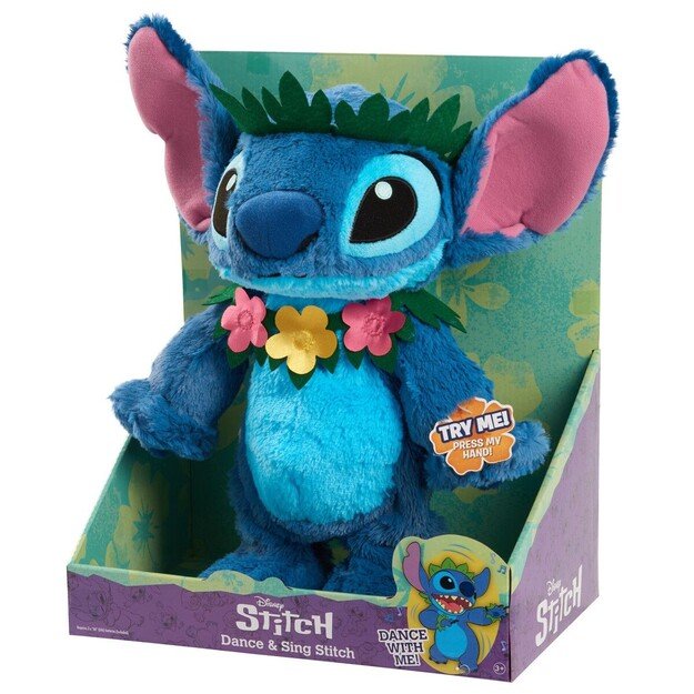 Disney Stitch - Dance & Sing Feature Plush 38 cm (302-30283)