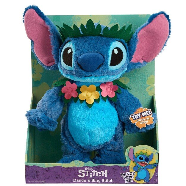 Disney Stitch - Dance & Sing Feature Plush 38 cm (302-30283)