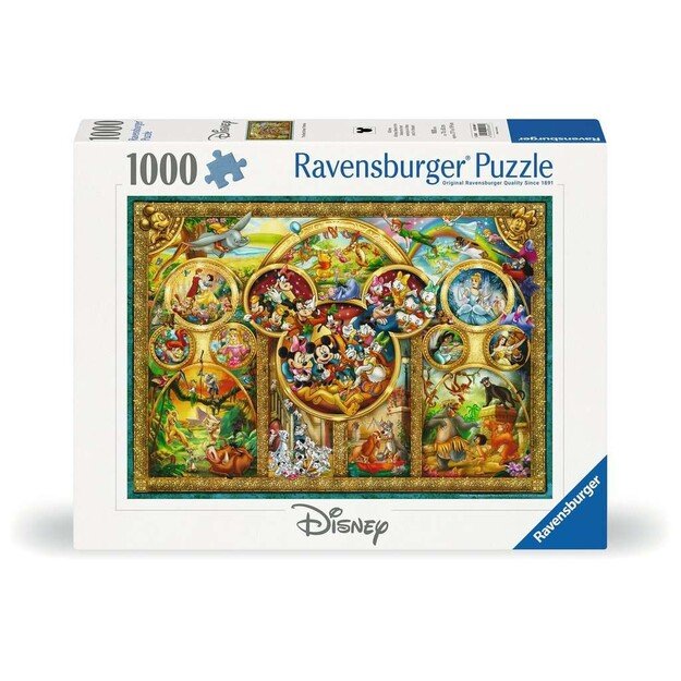 Ravensburger - Puzzle - The Best Disney Themes 1000p (12000469)