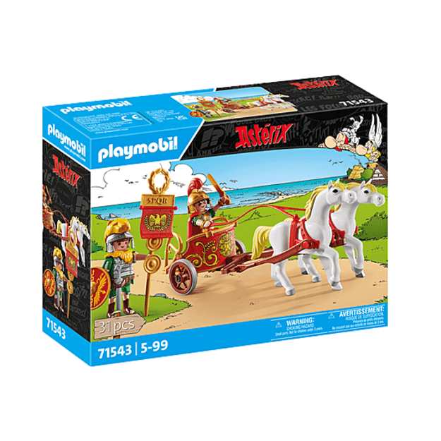 Playmobil - Asterix: Roman Chariot (71543)