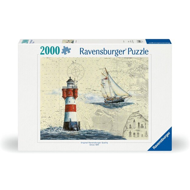 Ravensburger - Puzzle Romantic Lighthouse 2000p (12000804)