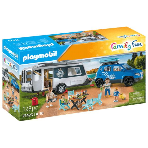 Playmobil - Caravan with car (71423)