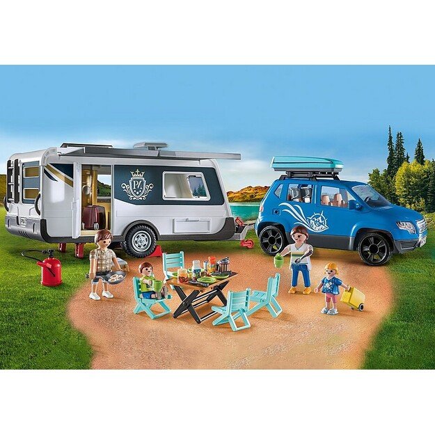 Playmobil - Caravan with car (71423)