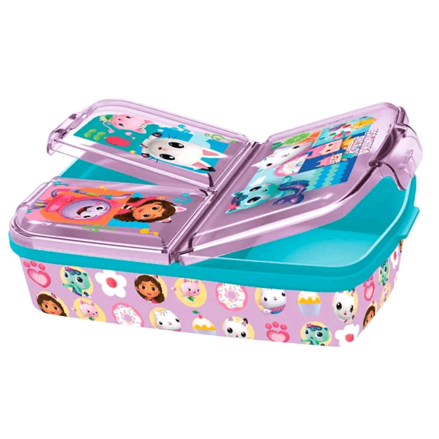 Stor - Multi Compartment Sandwich Box - Gabby's Dollhouse (088808735-21220)