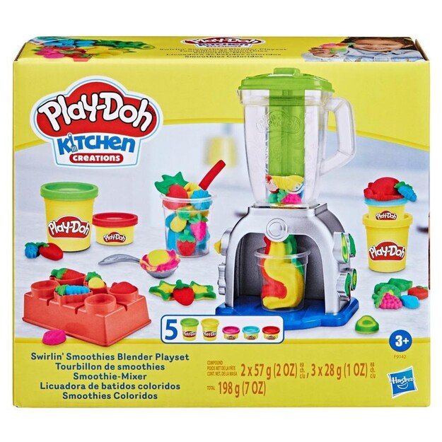 Play-Doh - Swirlin' Smoothies Toy Blender Playset (F9142)