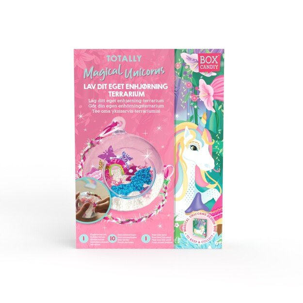 BOX CANDIY - Terrarium Art: Totally Magical Unicorns (BC-1920)