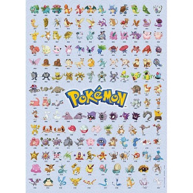 Ravensburger - Puzzle - Pokémon – The First 151! 500p (12000511)