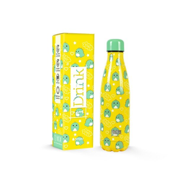 I-Drink - Thermal Bottle 500 ml – HELLO DINO (ID0446)