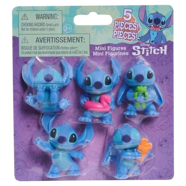 Disney Stitch - Figures 5 Pack 5,5 cm (302-46257)