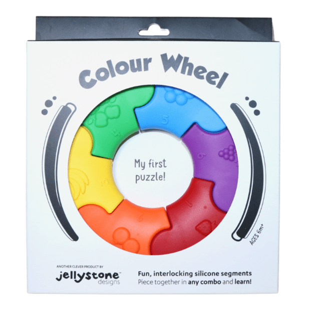 Jellystone Designs - Colour Wheel Puzzle - rainbow (JSD0417)