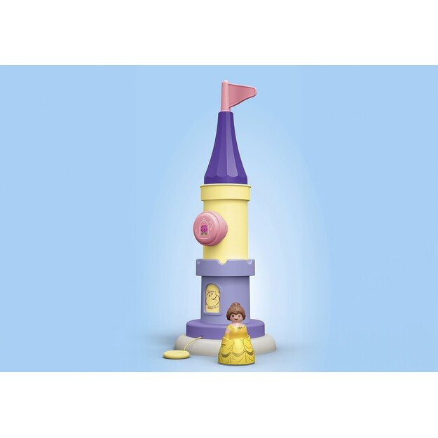 Playmobil - JUNIOR & Disney: Belle's Play Tower with Sound (71458)