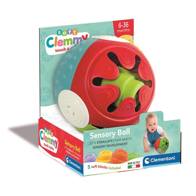 Clementoni - Touch & Play Sensory Ball - (I-17689)