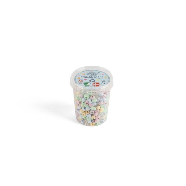 Dantoy - Pastel Recycled Beads - 520 pcs (5911)