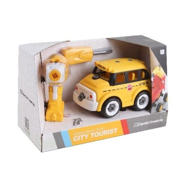 Contruck - R/C DIY with sound - School Bus (520563)