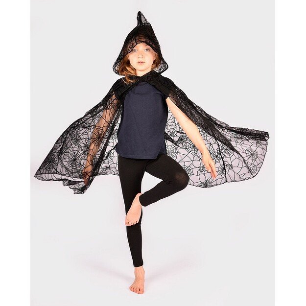 Den Goda Fen - Spiderweb Cape (98-128 cm) (F7763)