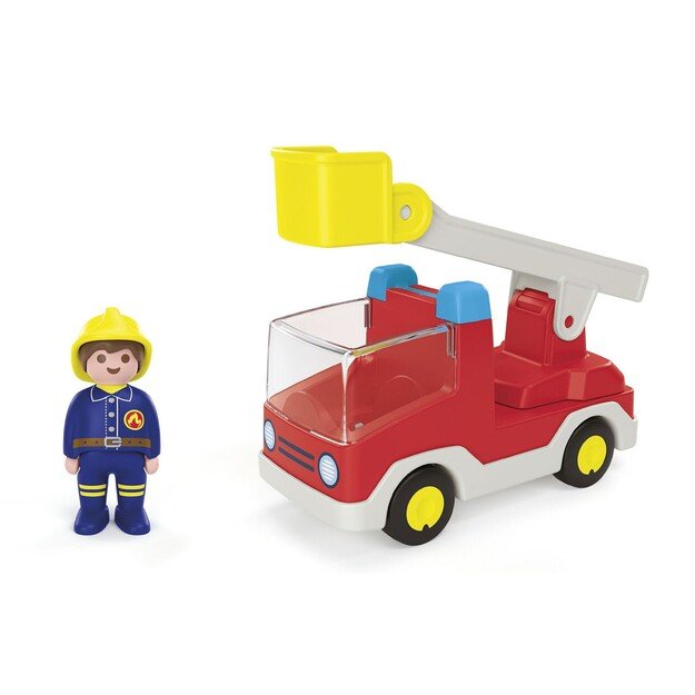 Playmobil - JUNIOR: Ladder Unit Fire Truck (71683)