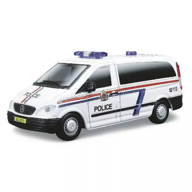 BURAGO - Police Mercedes-Benz Vito 1:50 (141020)