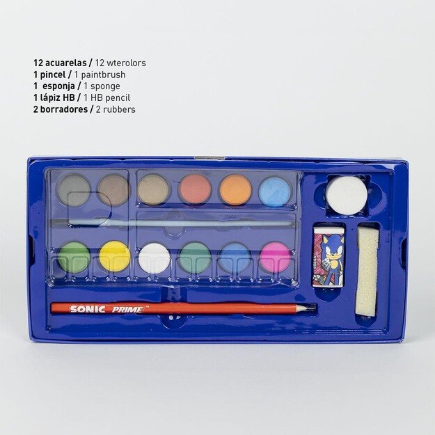 Cerda - Colouring Stationery Set - Sonic Prime (2700001216)