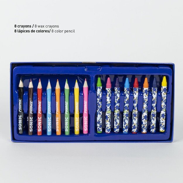 Cerda - Colouring Stationery Set - Sonic Prime (2700001216)