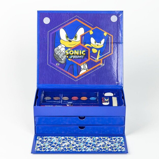 Cerda - Colouring Stationery Set - Sonic Prime (2700001216)