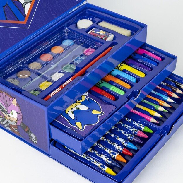 Cerda - Colouring Stationery Set - Sonic Prime (2700001216)