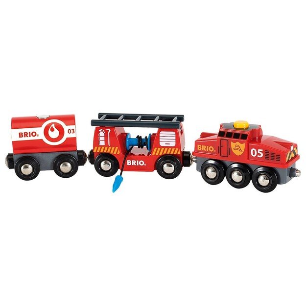 BRIO - Rescue Firefighting Train (33844)