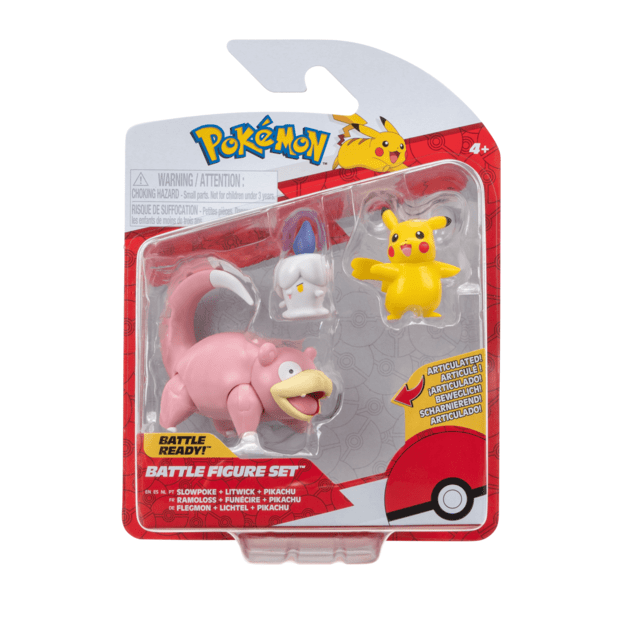 Pokemon - Battle Figure 3 Pk Ass (95155-18)