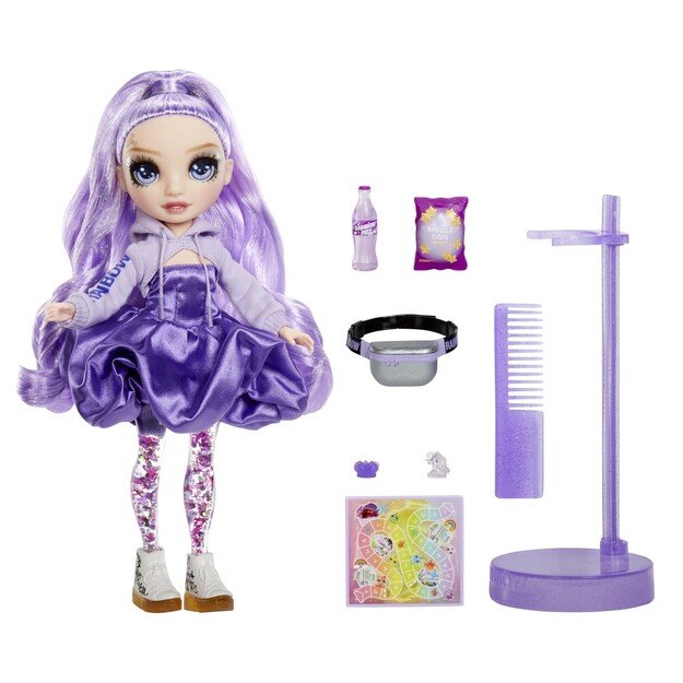 Rainbow High - Sparkle & Shine Fashion Dolls- VIOLA (Purple) (427810)