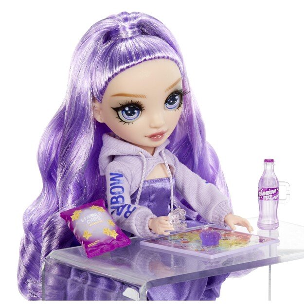 Rainbow High - Sparkle & Shine Fashion Dolls- VIOLA (Purple) (427810)