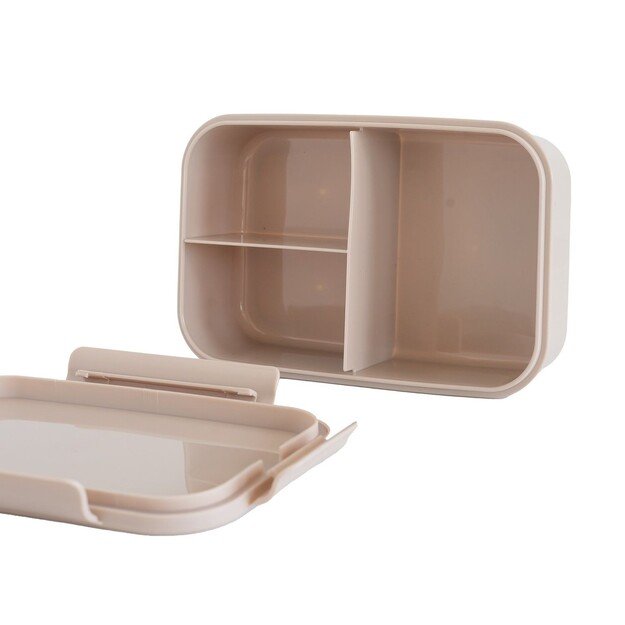 3 Sprouts - Lunch Box, Blueberry/Taupe - (IBBBTU)