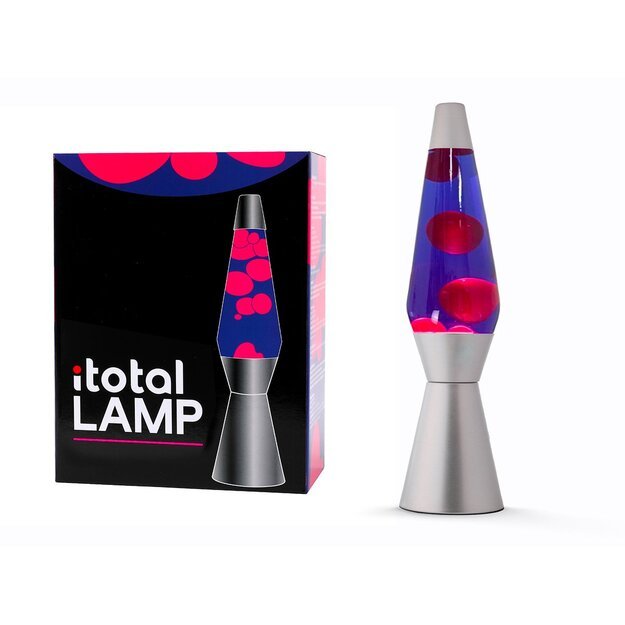 iTotal - Lava Lamp - Purple and Pink - 36 cm (1270392)