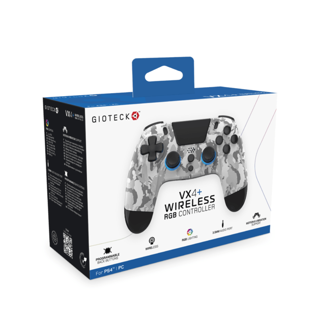 GIOTECK WX4+ Wireless RGB Controller