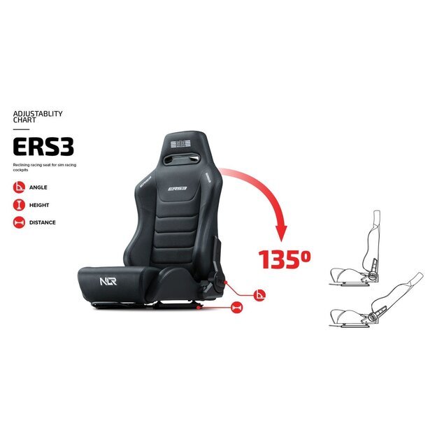 Next Level Racing - ERS3 Elite Reclining Seat