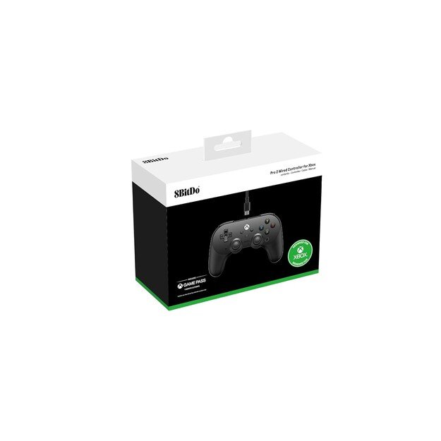 8BitDo Pro 2 Wired Xbox Gamepad Black