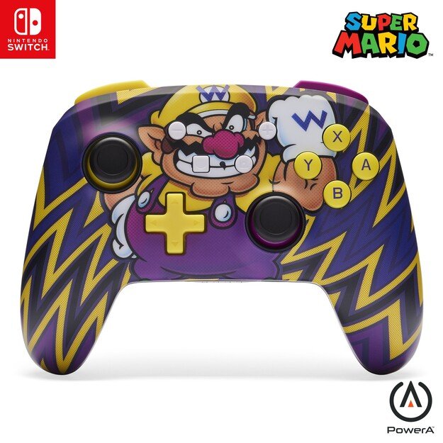 PowerA Enhanced Wireless Controller - Wario (Nintendo Switch)