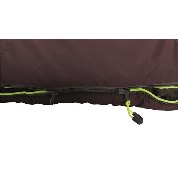 Outwell - Campion Lux L Sleeping Bag 2024 -  Aubergine (230397)