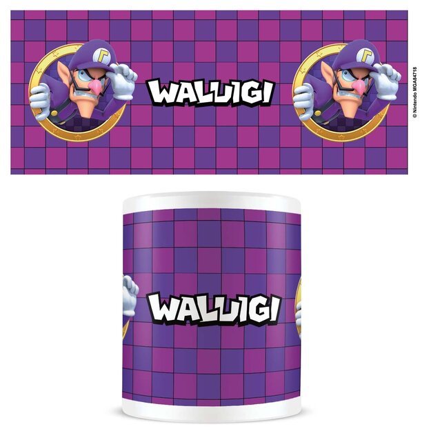 Pyramid International - Super Mario Mug (Waluigi 3D Port) - White