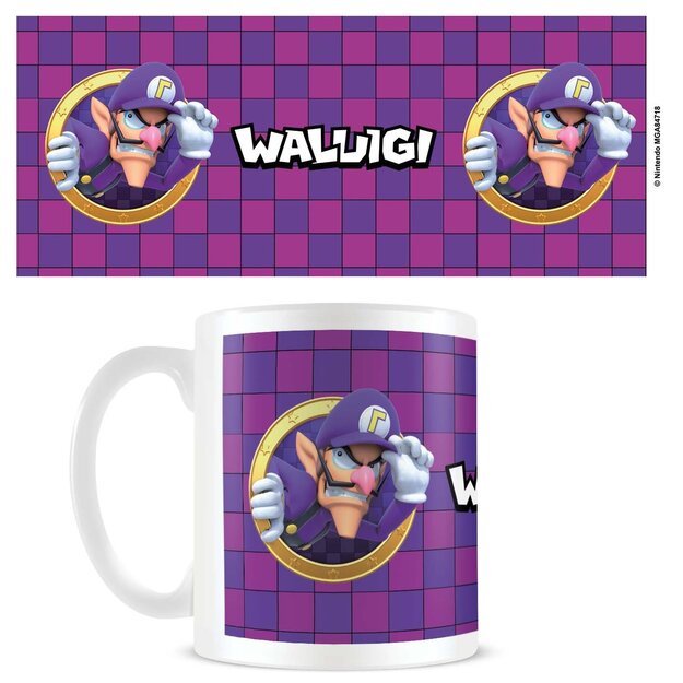 Pyramid International - Super Mario Mug (Waluigi 3D Port) - White