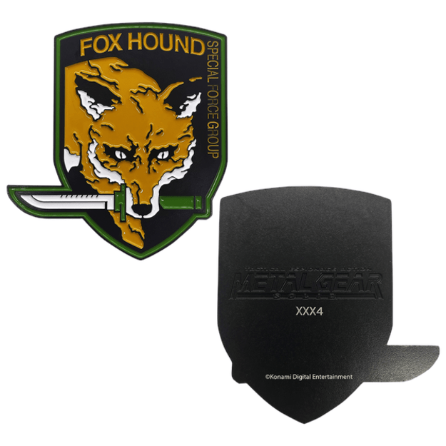 Metal Gear Solid FOXHOUND Insignia Limited Edition Ingot