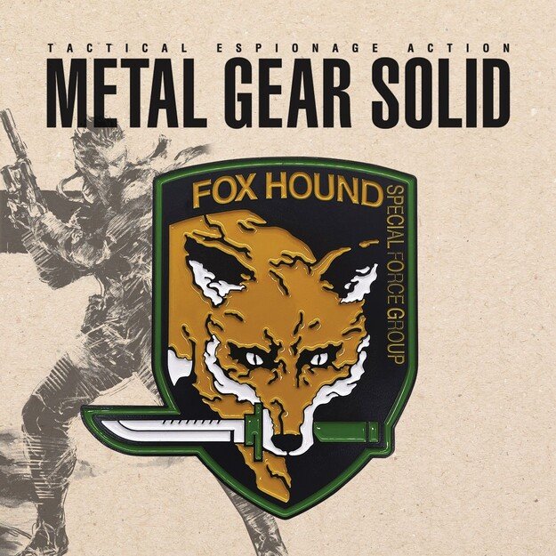 Metal Gear Solid FOXHOUND Insignia Limited Edition Ingot