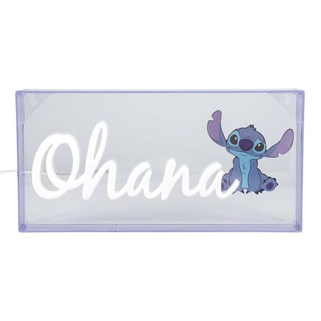 Stitch Ohana LED Neon Light