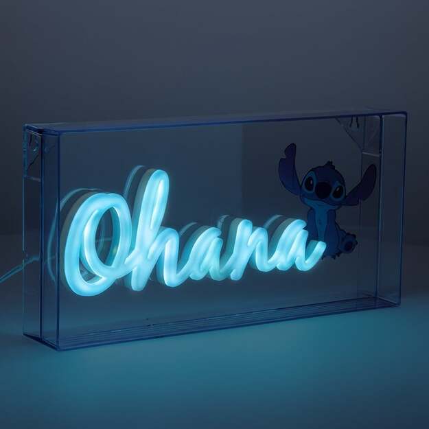 Stitch Ohana LED Neon Light