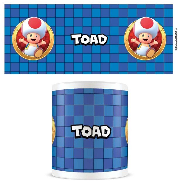 Pyramid International - Mug Super Mario (Toad 3D Port) - White