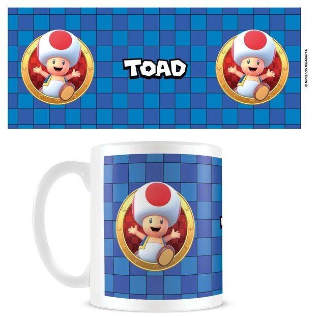 Pyramid International - Mug Super Mario (Toad 3D Port) - White