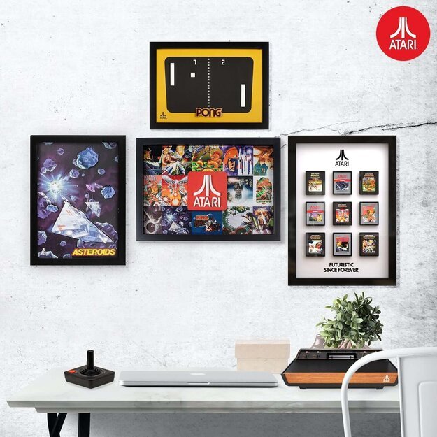 Official Atari 3D Wall Art - Cartridge Collection