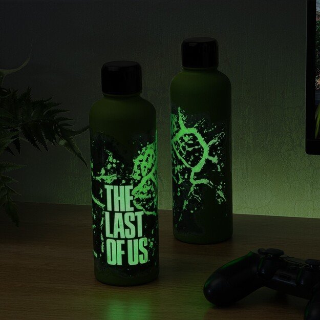 The Last Of Us Metal Water Bottle GITD