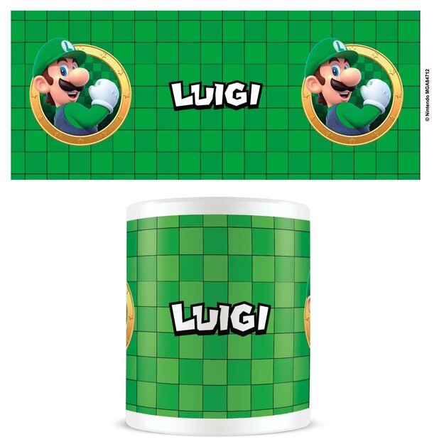 Pyramid International - Mug Super Mario (Luigi 3D Port) - White