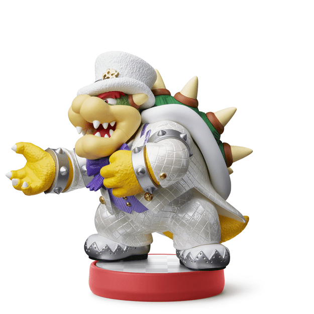 Nintendo Amiibo Bowser in wedding outfit (Super Mario Collection)